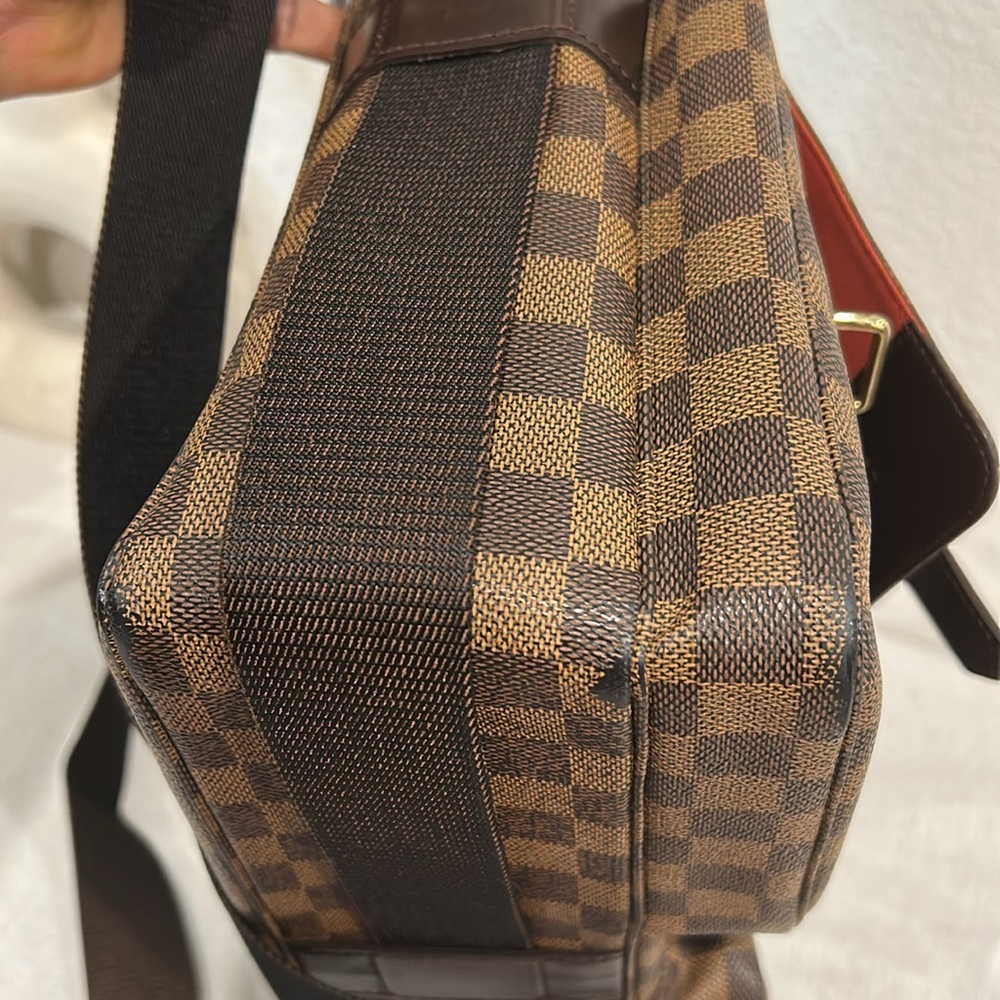 Louis Vuitton Broadway Damier Ebene  Canvas Messenger Bag Xbody Authentic +COA - Picture 16 of 16